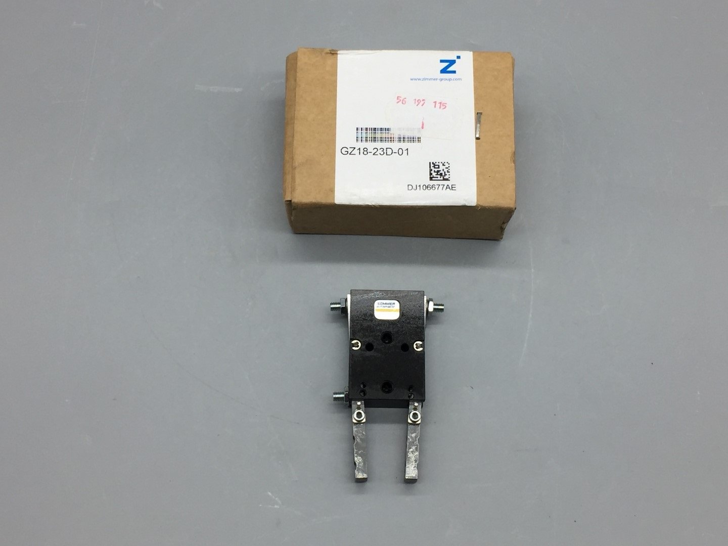 NEW Sommer Automatic GZ18-23D-01 2-Jaw Angular Gripper, Series GZ - $205.00
