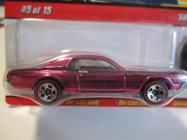Hot Wheels, Classics, 1968 Mercury Cougar, Spectraflame Pink/Rose issued... - $10.00