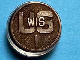 CIRCA 1926-1937, U.S. WISCONSIN, I REGIMENT, COLLAR DISK TYPE II, ENLISTED - $21.02 CAD