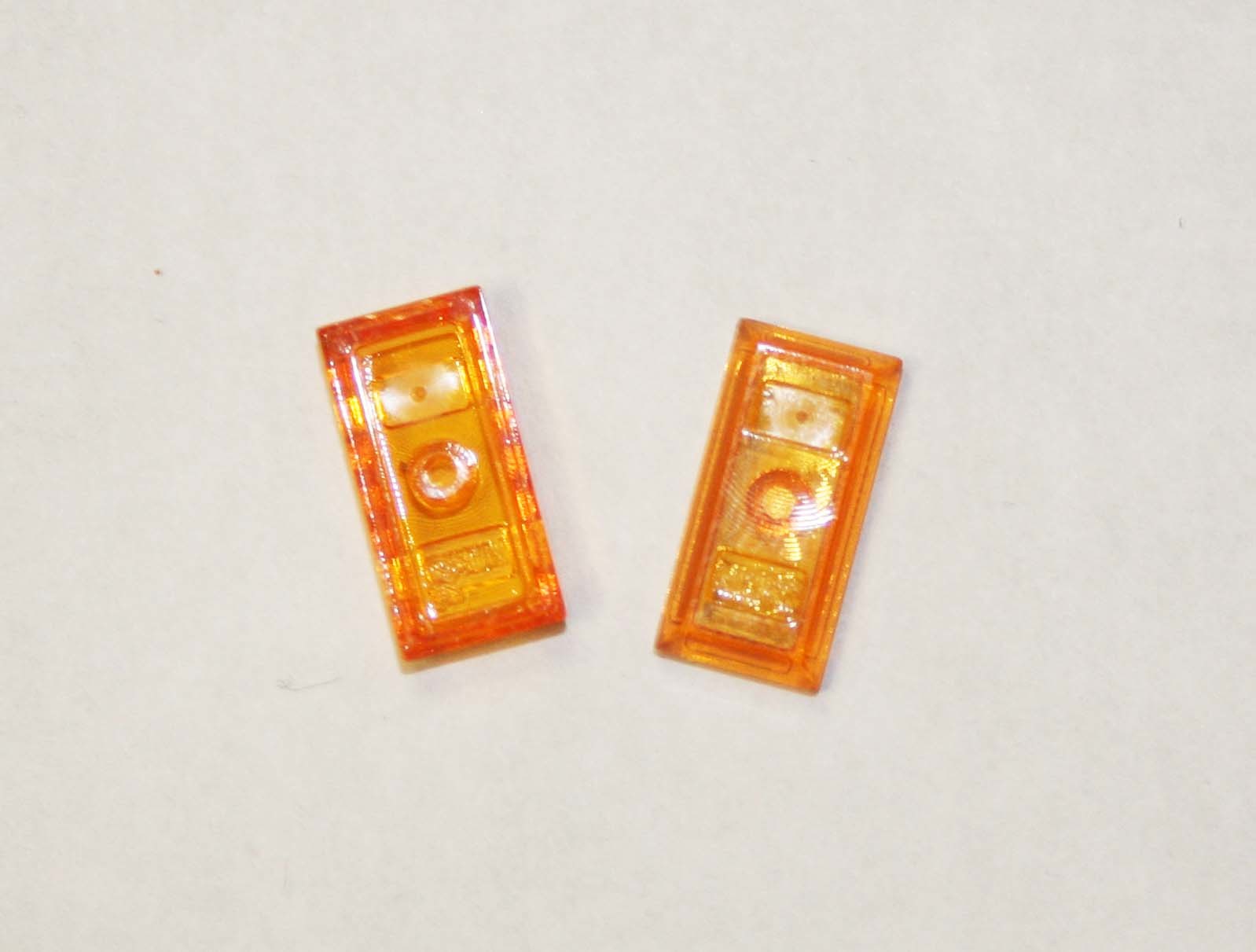 Minifigure Clear Orange Gold Bars For Toys Gift - $1.74