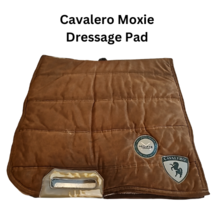 Cavalero Moxie Dressage Saddle Pad Brown Horse Size USED image 1