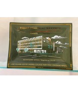 Vintage First Federal Savings &amp; Loan Association Candy Dish Downtown Office - $206.17 MXN