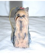 Yorkshire Terrier Yorkie  Christmas Ornament Resin  - £7.81 GBP