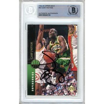 Gary Payton Seattle Supersonics Auto 1994 Upper Deck 82 Sonics Autograph Beckett - £103.01 GBP