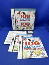 100 All-Time Favorites (Nintendo DS, 2009) CIB Complete - Tested! - £14.49 GBP