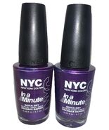 2- NYC In A Minute Nail Polish #247 PRINCE STREET New/Discontinued/RARE ... - $287.75 MXN
