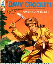 Davy Crockett: American Hero, A Rand McNally Elf Book, 1955 - £4.52 GBP