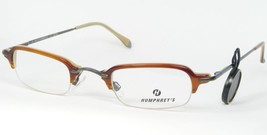 Vintage Humphrey&#39;s 2446 60 Light Tortoise Eyeglasses Glasses Frame 43-23-135mm - £64.31 GBP