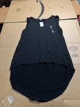 Yuni Los Angeles Women’s Top XL Black Tank Sleeveless Compass Quotes  NWT - $16.82