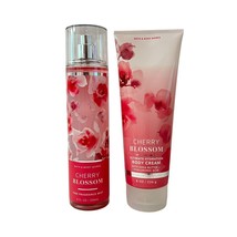 Bath & Body Works Cherry Blossom Mist & Body Cream Set - £27.02 GBP