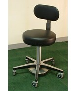 Foot Adjustable Medical Stool with Back - £583.91 GBP