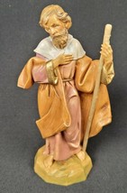 Vintage Fontanini Replacement Saint Joseph Nativity 5" Figure  Italy 1991 - $21.77