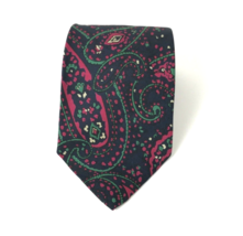 Vintage Polo By Ralph Lauren 100% Silk Tie Mod Colorful Paisley Hand Mad... - £11.86 GBP