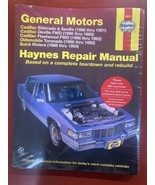 Haynes Repair Manual 38031 Cadillac Oldsmobile And Buick 1986-1993 Unope... - £12.45 GBP