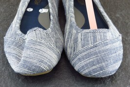 Seychelles Size 8 M Gray Round Toe Flat Fabric Women - £15.60 GBP