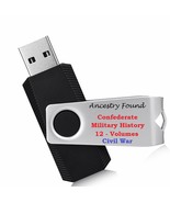 CONFEDERATE MILITARY HISTORY - 12 Volume Set - Books on USB Flash Drive - £4.64 GBP