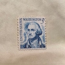 Washington 5 Cent Blue US  1960s RARE Vintage - $149.00