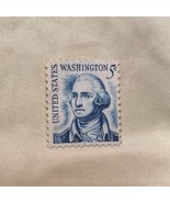 Washington 5 Cent Blue US  1960s RARE Vintage - $149.00