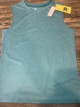 Boys' Athletic Sleeveless T-Shirt - All In Motion Heather Blue Turquoise... - €10,96 EUR