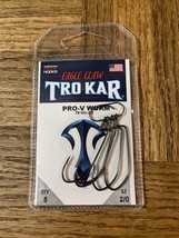 Eagle Claw Trokar Pro-V Worm Hook Size 2/0 - £19.26 GBP