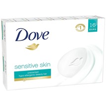 Dove Sensitive bar Soap (16 /4 Oz Net Wt 64 Oz),, () - £36.95 GBP