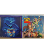 Walt Disney Laserdiscs Lot of 2 Toy Story and Aladdin - £28.77 GBP