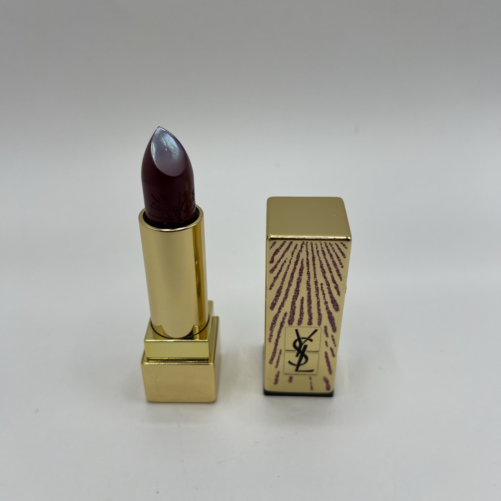 YSL Rouge Pur Couture Dazzling Lights Lipstick 0.13 oz / PRUNE AVENUE 54... - $9.89