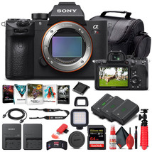 Sony Alpha a7R IV Mirrorless Camera Body Only ILCE7RM4/B - Advanced Bundle - $3,721.99