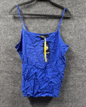 Esmara Camisole Heidi Klum Womens Size 12 Blue Fashionable Tank Top Shirt - £10.24 GBP