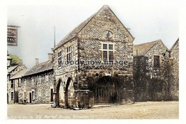 ptc5684 - Derbys. - Early view, the Old Market House/Hotel, Winster - print 6x4 - £2.19 GBP