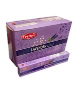 Tridev Hand Rolled Lavender Incense Sticks Premium Scent Masala Agarbatt... - £17.53 GBP