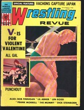 Wrestling Revue 11/1971-Johnny Valentine -Bob Finnigan-The Mummy-Girl wrestle... - £48.48 GBP