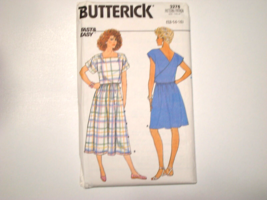 BUTTERICK VINTAGE PATTERN #3278 SIZE 12/14/16 MISSES&#39; TOP &amp; SKIRT Uncut - $165.85 MXN