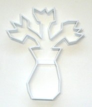 Flowers In Vase Spring Mother&#39;s Day Cookie Cutter Baking 3D Printed USA ... - $2.99