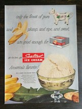 Vintage 1952 Sealtest Vanilla Ice Cream Full Page Original Color Ad  721 - $6.64