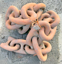 Anchor Chain 2-1/15&quot; diameter Stud link Stud, 11 ft. long  id:905 - €260,52 EUR