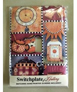 SWITCHPLATE GALLERY Summer Sun Tea Decoupage Single Light Switch Plate C... - £9.12 GBP