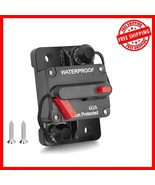 Compact 60A Circuit Breaker for Boat, Trailer &amp; RV - Reliable Battery Pr... - $532.12 MXN