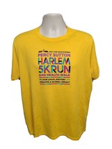 NYRR Percy Sutton Harlem 5K Run and Health Walk Mens Yellow XL Jersey - $17.82