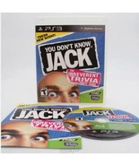 PS3 You Don&#39;t Know Jack The Irreverent Trivia Party Game CIB Tested Resu... - $9.45