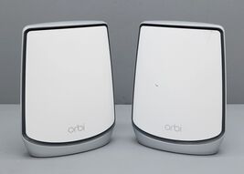 NETGEAR Orbi RBK852 AX6000 Tri-band Mesh WiFi 6 System (2-pack) - White image 2