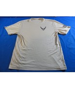 DISCONTINUED USAF AIR FORCE ROTC LEAD 2017 MAX 5 ALL IN SAND TAN SHIRT L... - €26,56 EUR