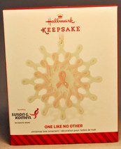 Hallmark - One Like No Other - Susan Komen - Star - 2014 Keepsake Ornament - £11.27 GBP