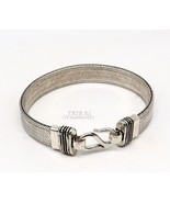 925 sterling silver vintage design customized wheat bracelet wrist belt ... - $322.65 CAD+