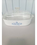 Corningware 10&quot; Blue Cornflower  Casserole With Lid - $462.67 MXN