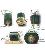 1pc 1960s Mabuchi Motor Japan RENWALL 36D Can-Side Drive 10T Pinion FT36... - $264.54 MXN