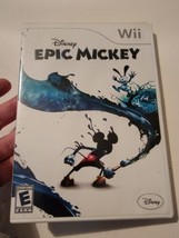 Disney Epic Mickey (Nintendo Wii, 2010) Complete (CIB) Tested - £15.65 GBP