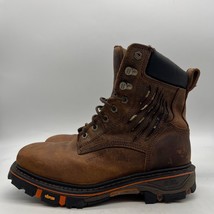Cody James Decimator Vibram BCJC0SPW47 Mens Brown Lace Up Work Boots Size 11 D - £51.43 GBP