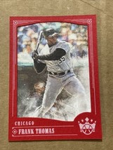 2018 Panini Diamond Kings Frank Thomas #49 Red Frame Chicago White Sox - £3.86 GBP
