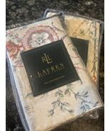 Ralph Lauren VILLANDRY Floral Sateen Cotton European Pillow Shams 1 Pair... - €72,08 EUR